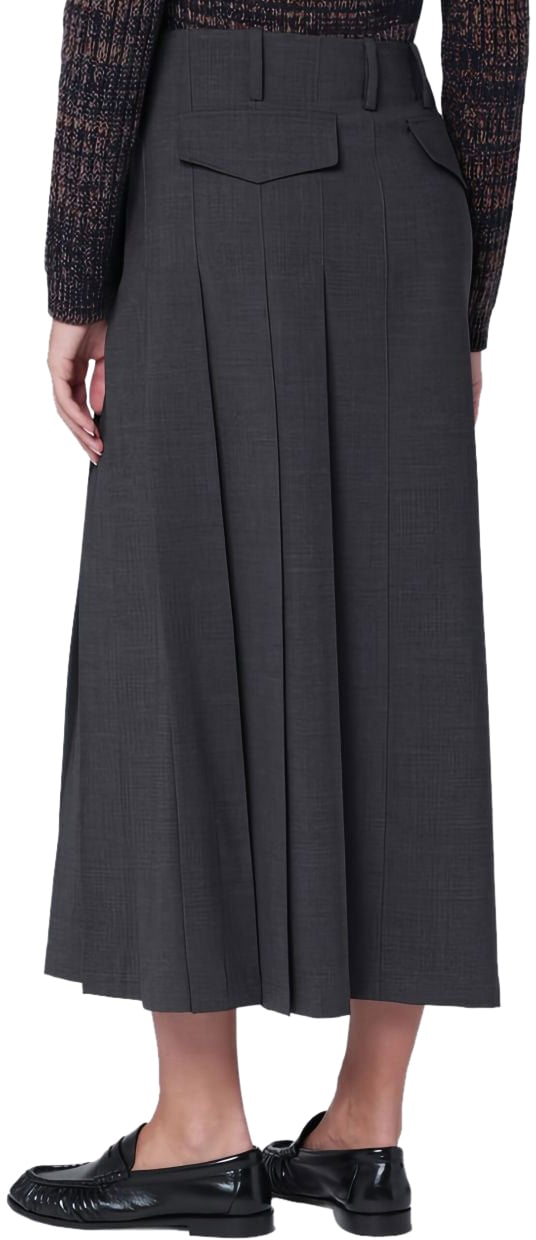 P.A.R.O.S.H. Skirts Anthracite Grijs