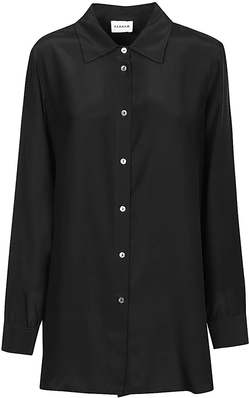 P.A.R.O.S.H. Shirts Black Zwart