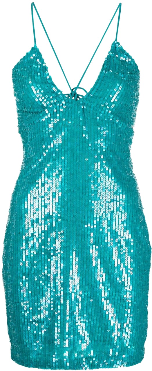 P.A.R.O.S.H. Dresses Clear Blue Blauw