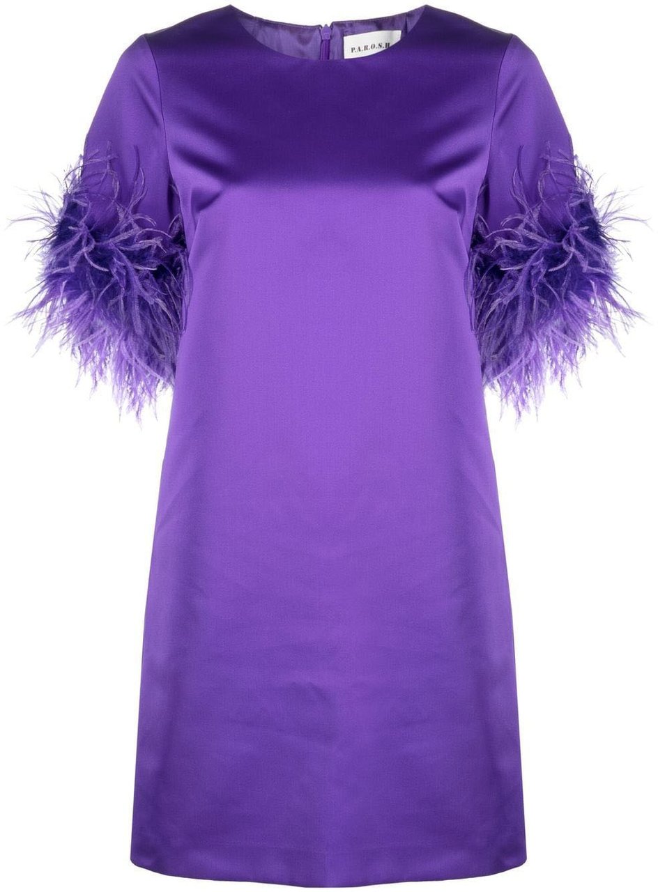 P.A.R.O.S.H. Dresses Purple Paars
