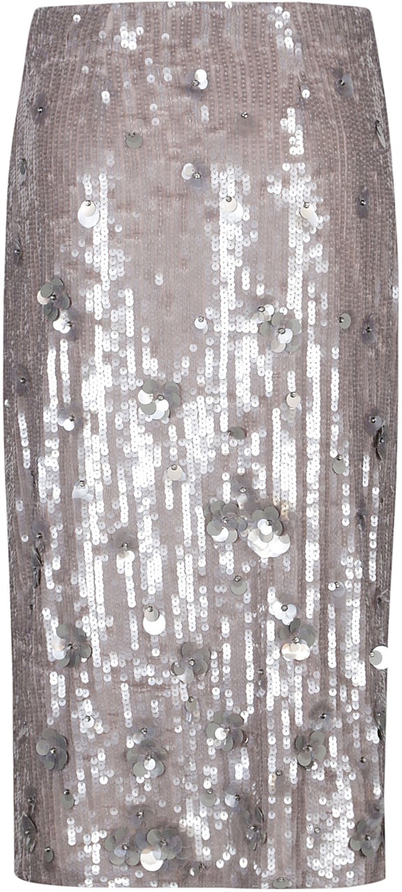 P.A.R.O.S.H. Glow Skirt Grey Grijs