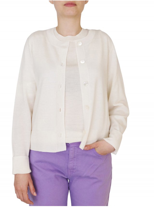 P.A.R.O.S.H. Sweaters Cream Wit