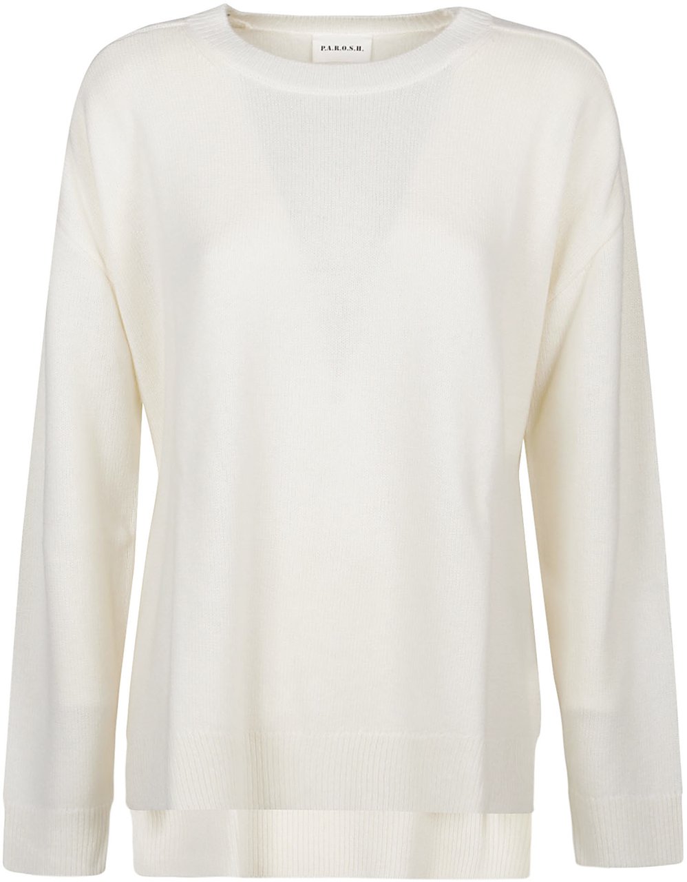P.A.R.O.S.H. Loos Sweater White Wit