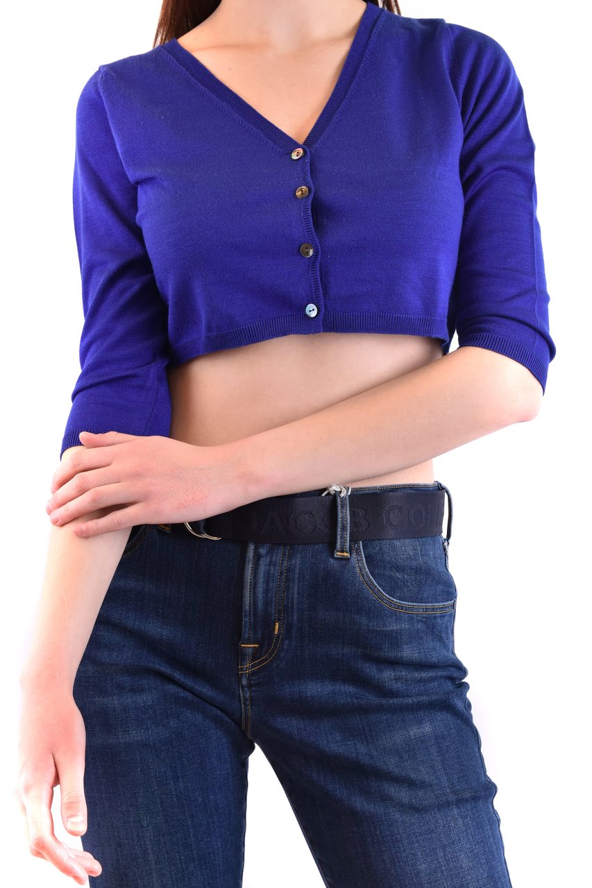 P.A.R.O.S.H. Cardigan Blue Blauw