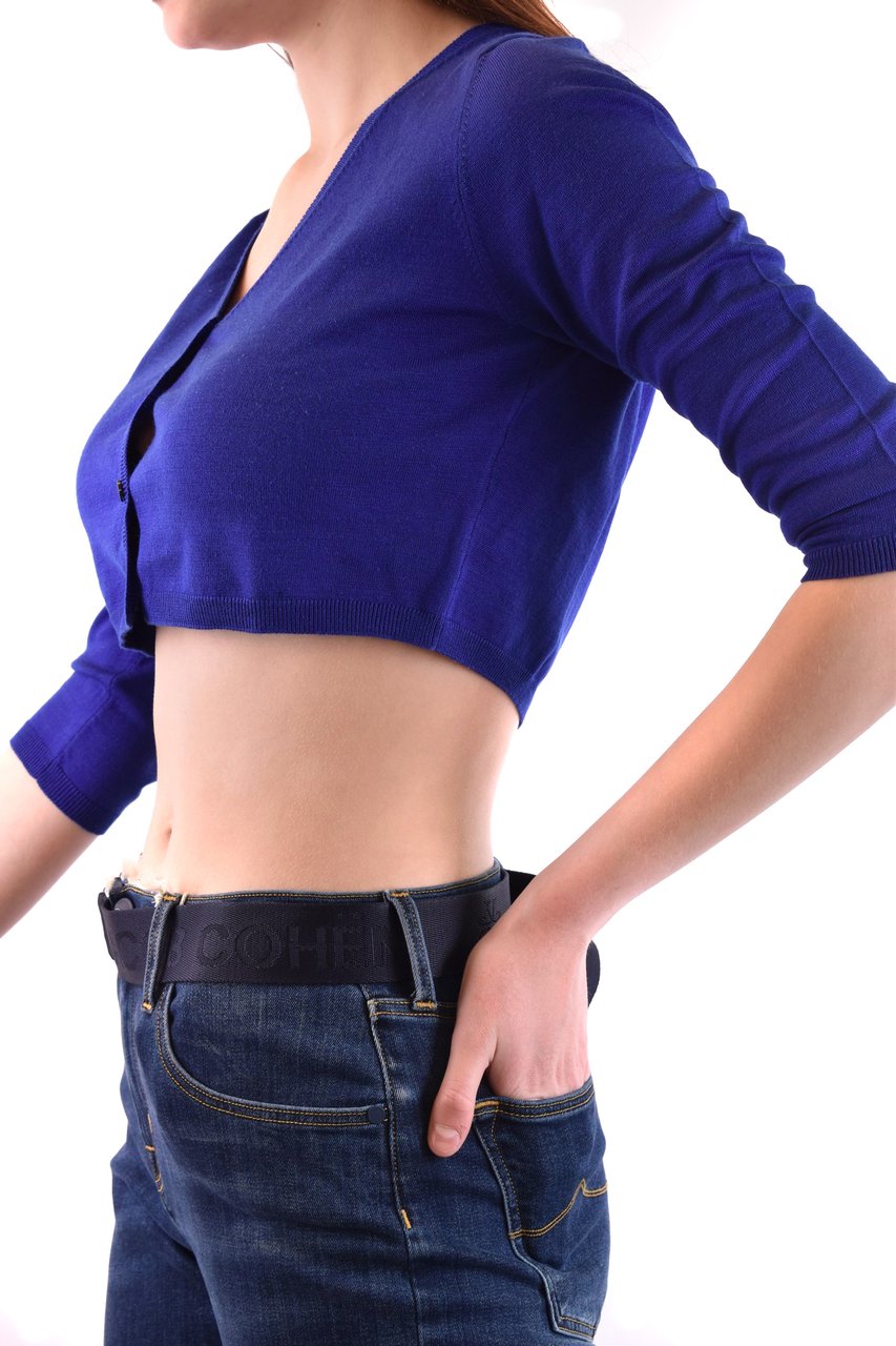 P.A.R.O.S.H. Cardigan Blue Blauw