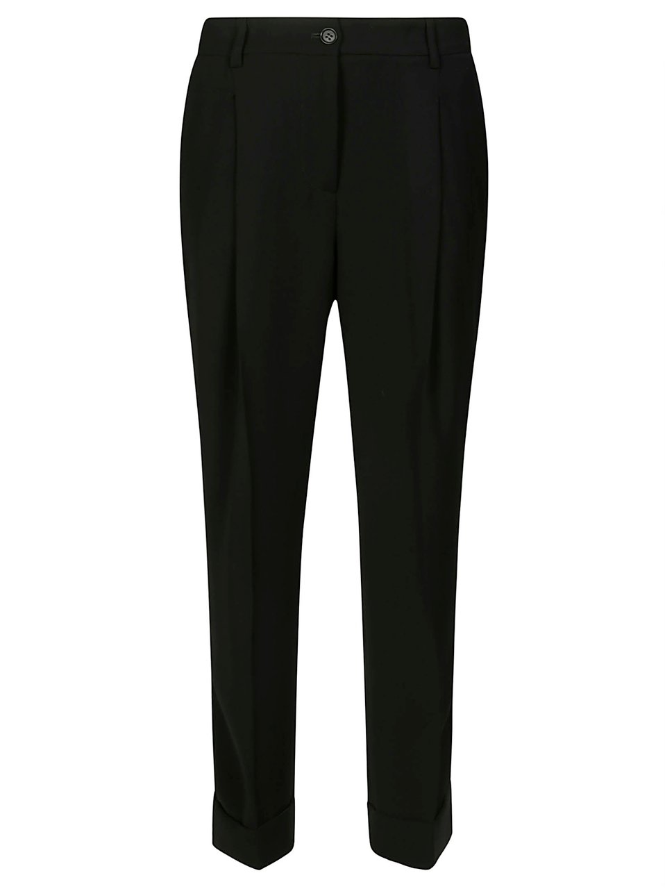 P.A.R.O.S.H. Cady Trumpet Trousers Zwart