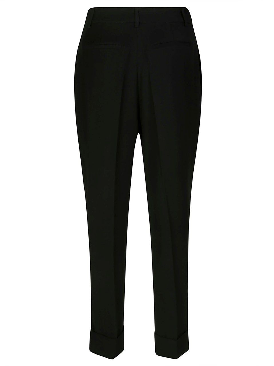 P.A.R.O.S.H. Cady Trumpet Trousers Zwart