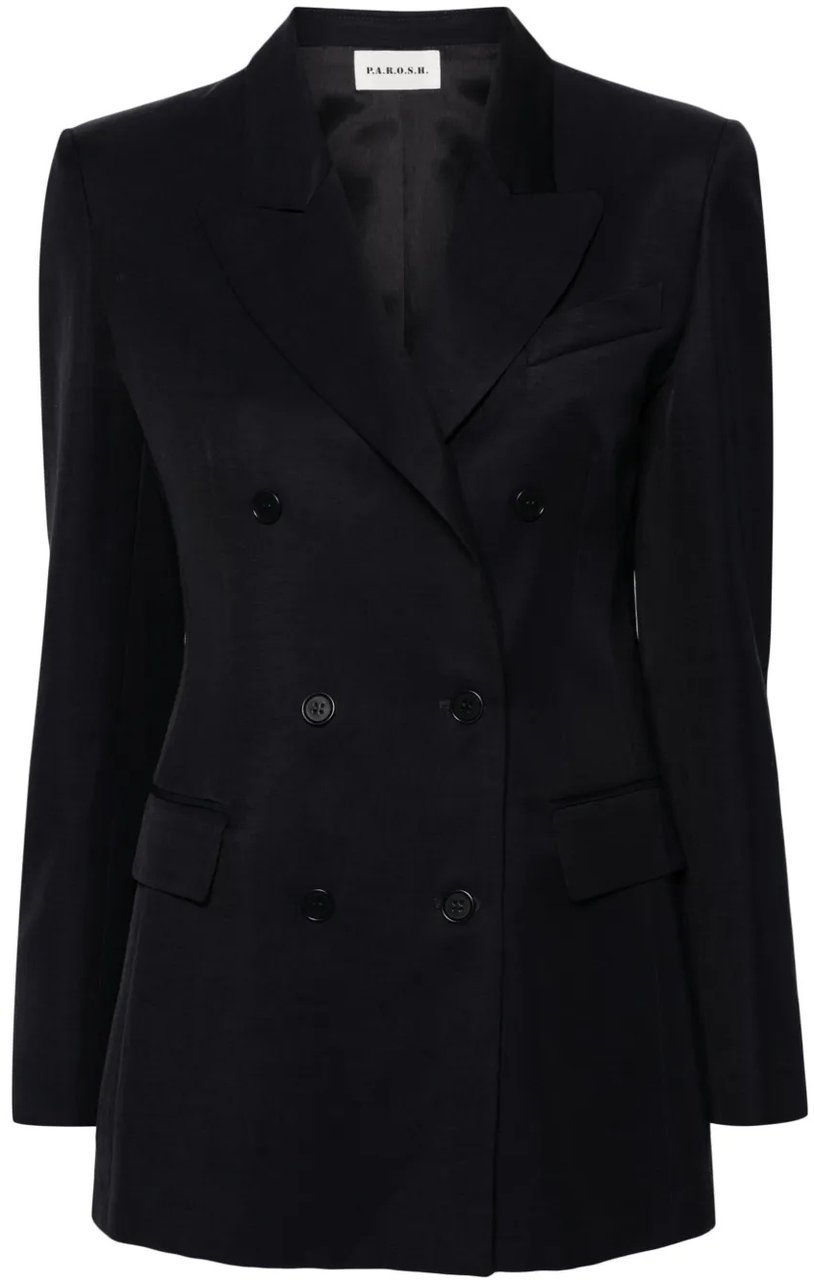 P.A.R.O.S.H. Giacca Doppiopetto Blauw