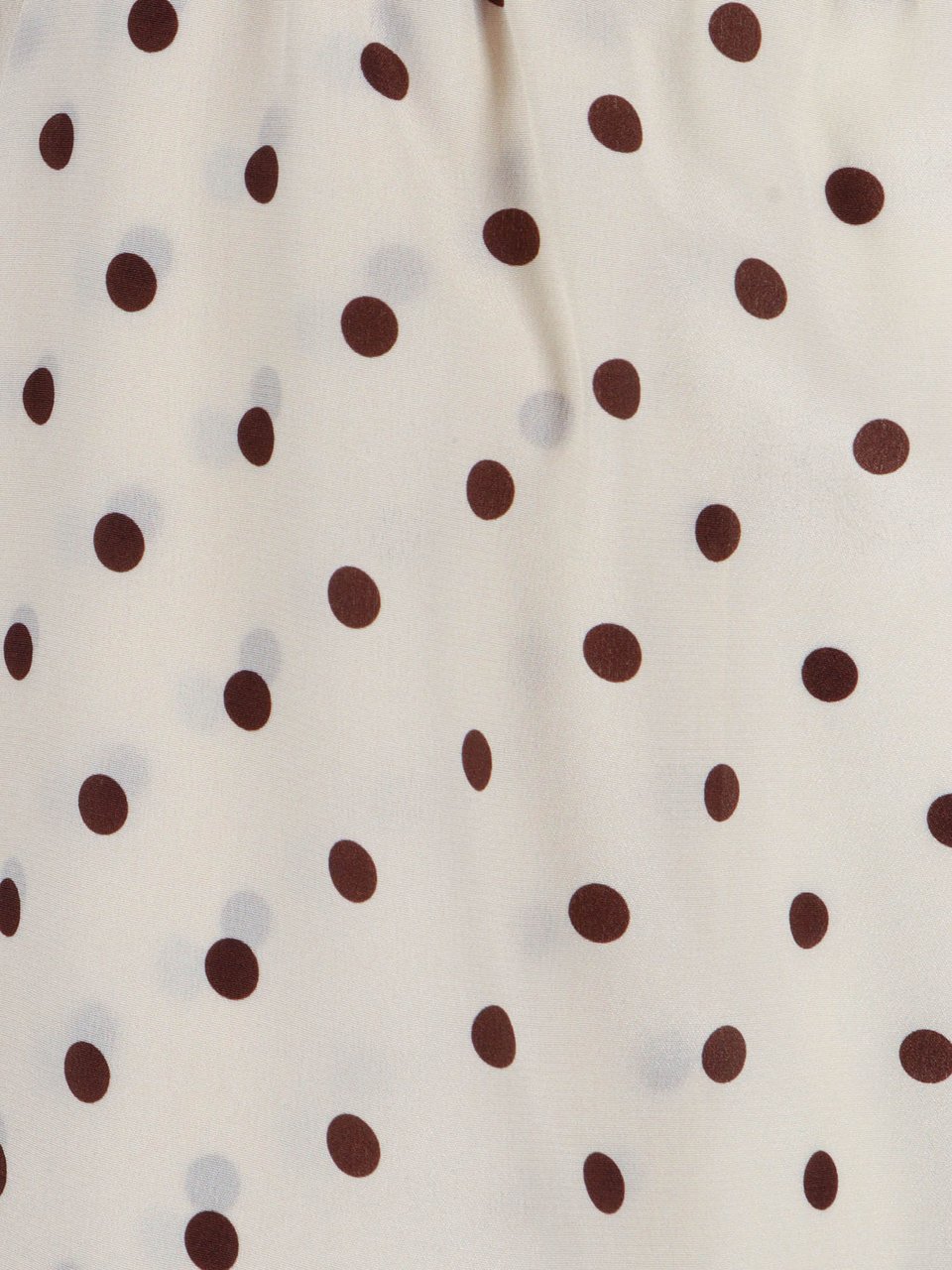 P.A.R.O.S.H. Silk Polka Dot Piping Shorts Neutraal