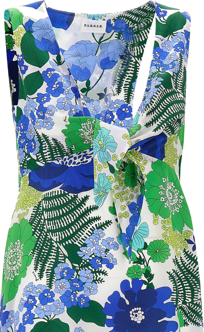 P.A.R.O.S.H. Dresses Blue Blauw