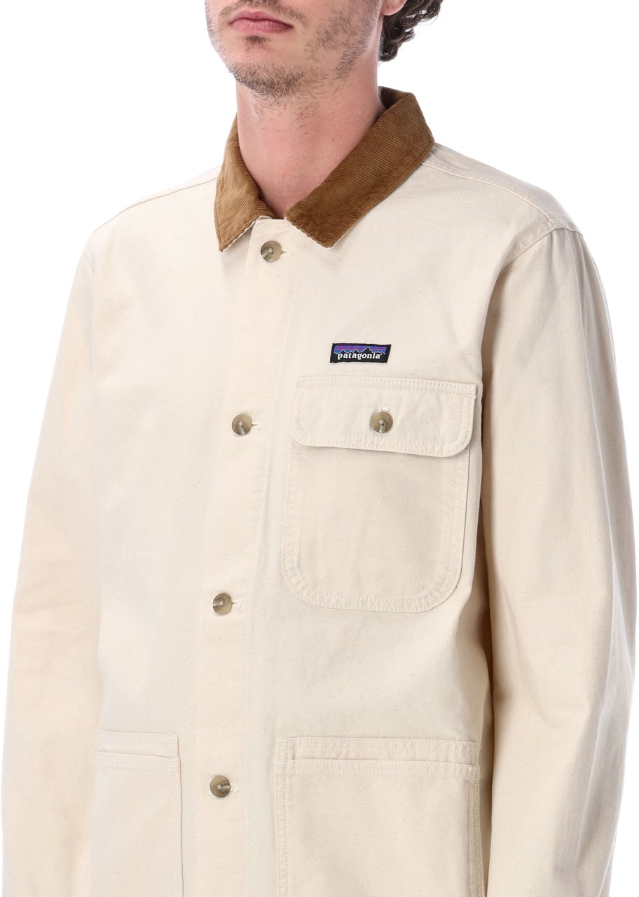 Patagonia Point Reyes Jacket Beige Wit