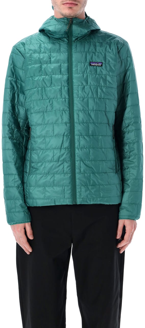 Patagonia Nano Hoodie Jkt Gem Green Groen