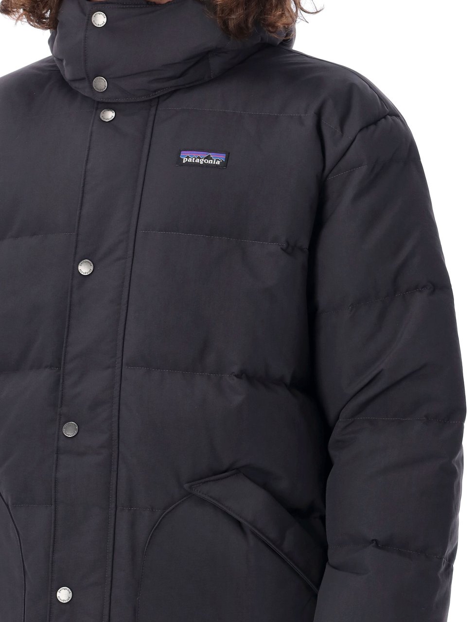 Patagonia Downdrift Jacket Nero Zwart