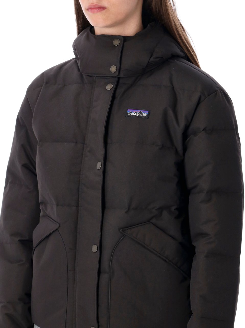 Patagonia Downdrift Jacket Nero Zwart