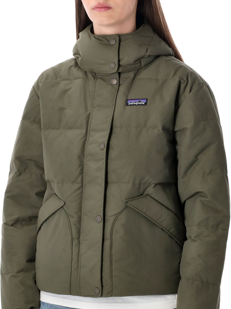 Patagonia Downdrift Jacket Basin Green Groen