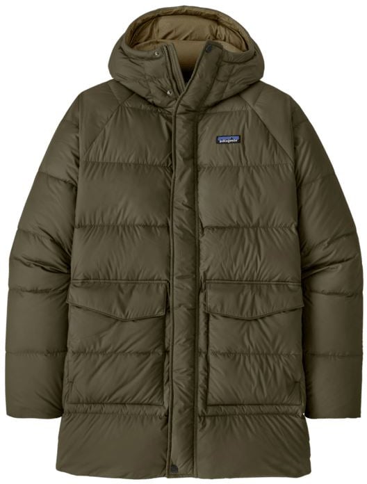 Patagonia Silent Down Parka Groen