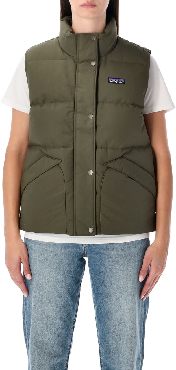 Patagonia Vs Down Drift Vest Basin Green Groen