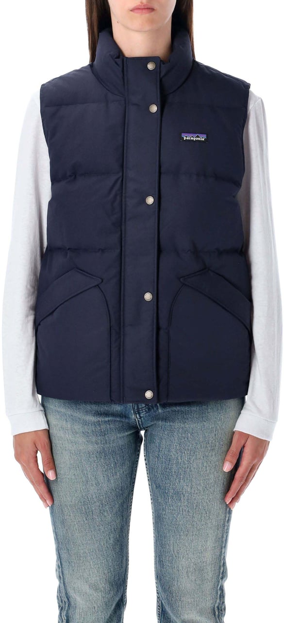 Patagonia Vs Down Drift Vest Sunken Blue Blauw