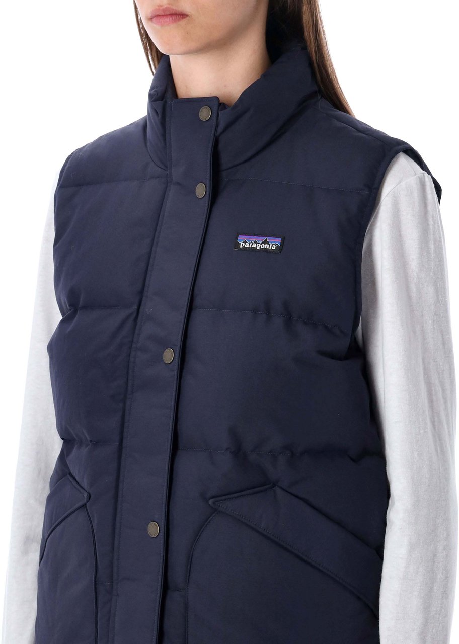 Patagonia Vs Down Drift Vest Sunken Blue Blauw