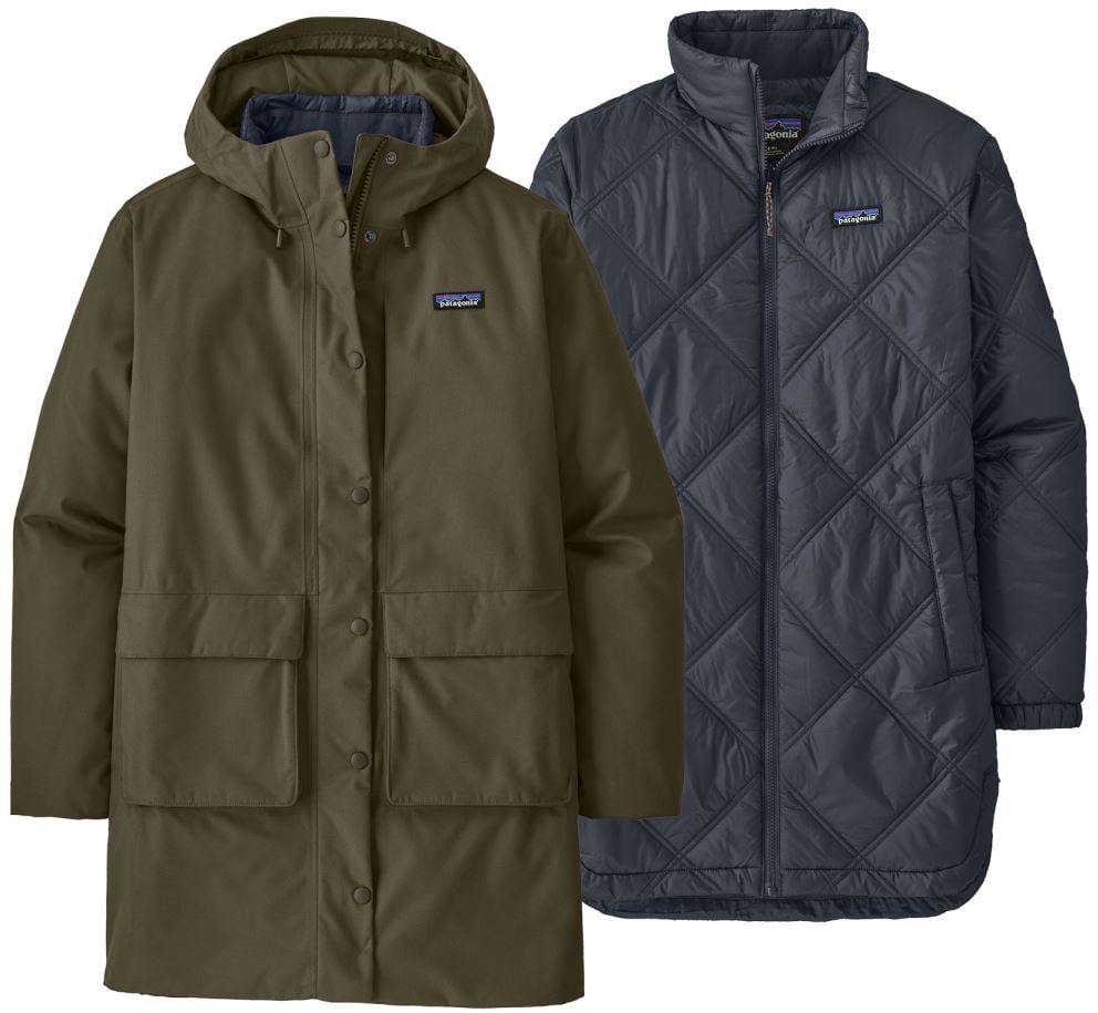 Patagonia Pine Bank 3-In-1 Groen