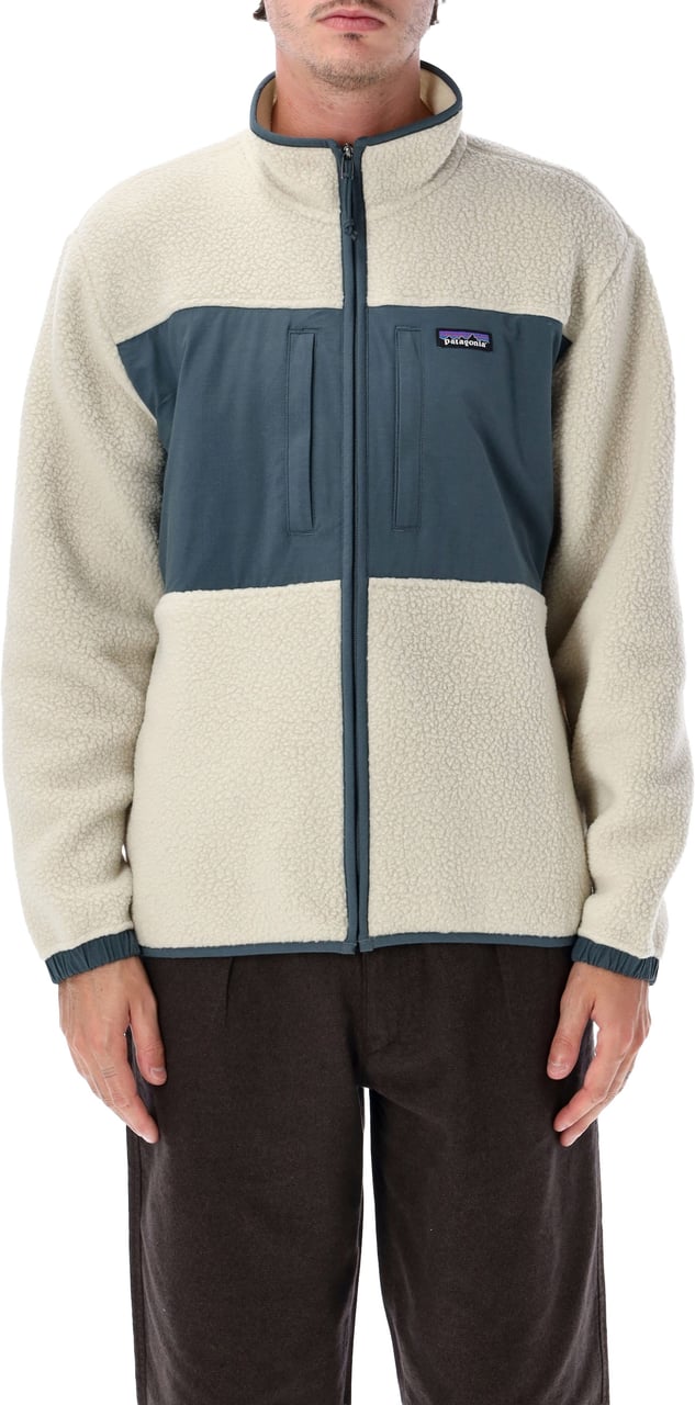 Patagonia Retropile Patch Jkt Pelican Wit