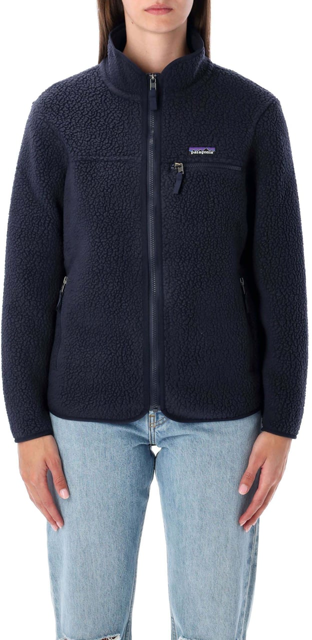 Patagonia Retropile Jacket Sunken Blue Blauw