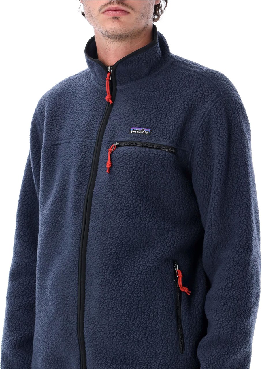 Patagonia Retropile Jkt Blu Navy