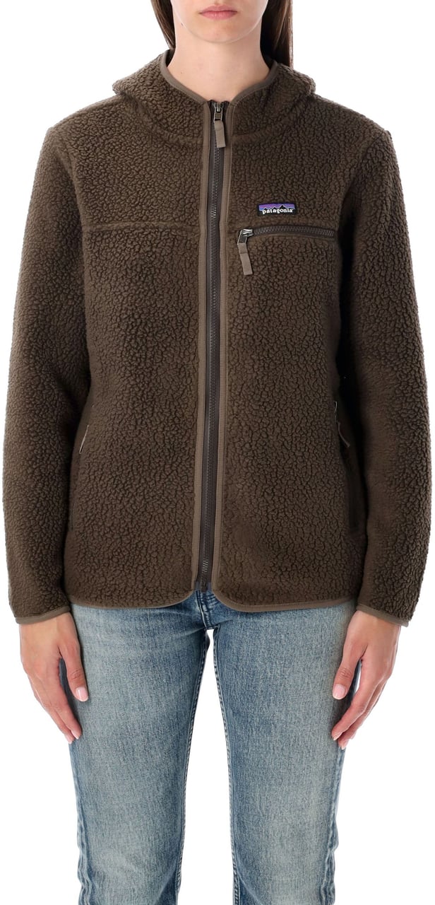 Patagonia Retropile Hoodie Marrone Bruin