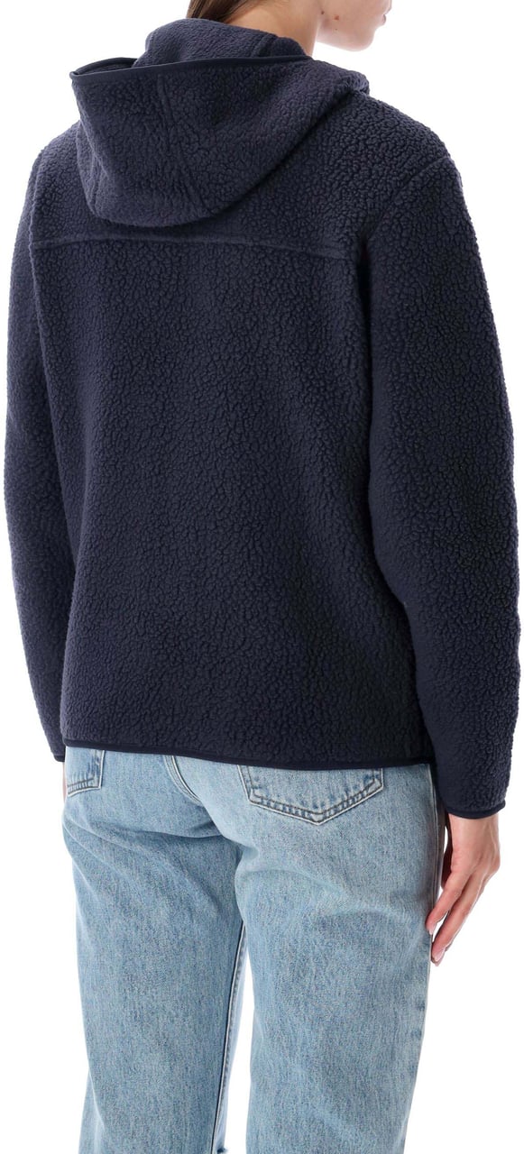 Patagonia Retropile Hoodie Sunken Blue Blauw