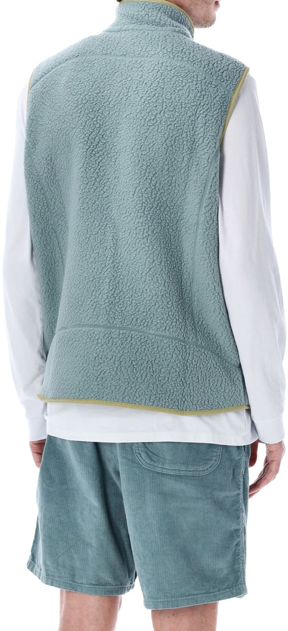 Patagonia Retropile Vest Blu Sage Blauw