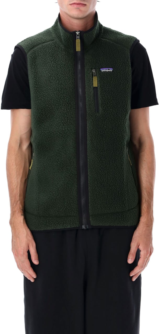 Patagonia Retropile Vest Old Green Groen