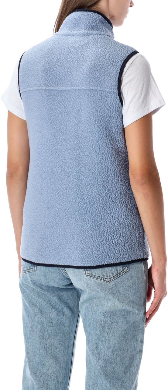 Patagonia Retropile Vest Blu Blauw