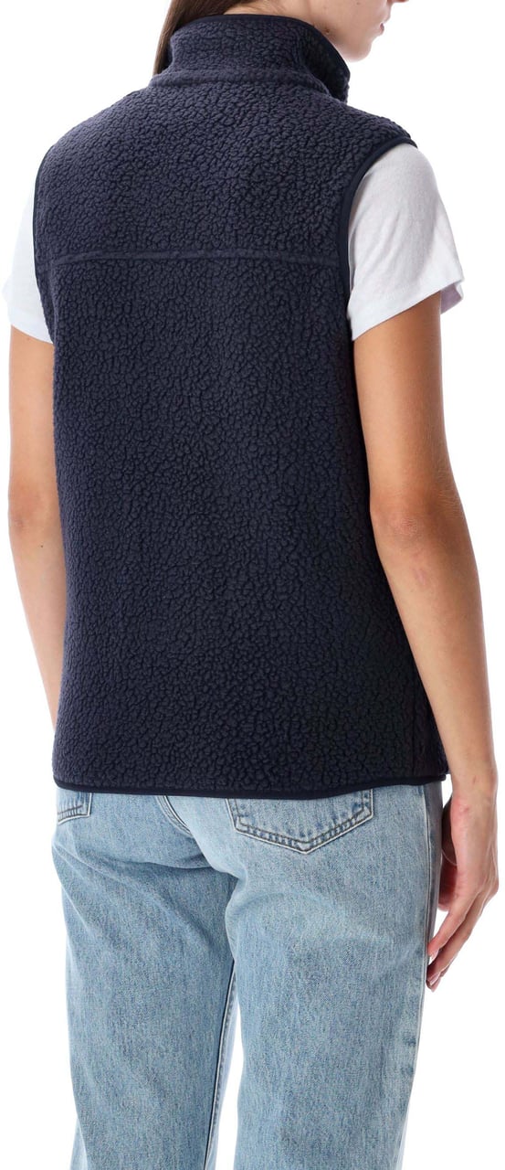 Patagonia Retropile Vest Sunken Blue Blauw