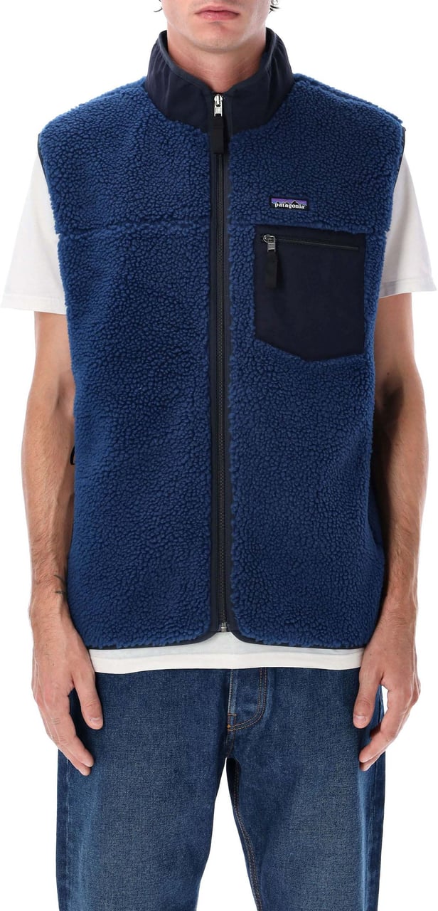 Patagonia Retro-X Vest Clement Blue Blauw