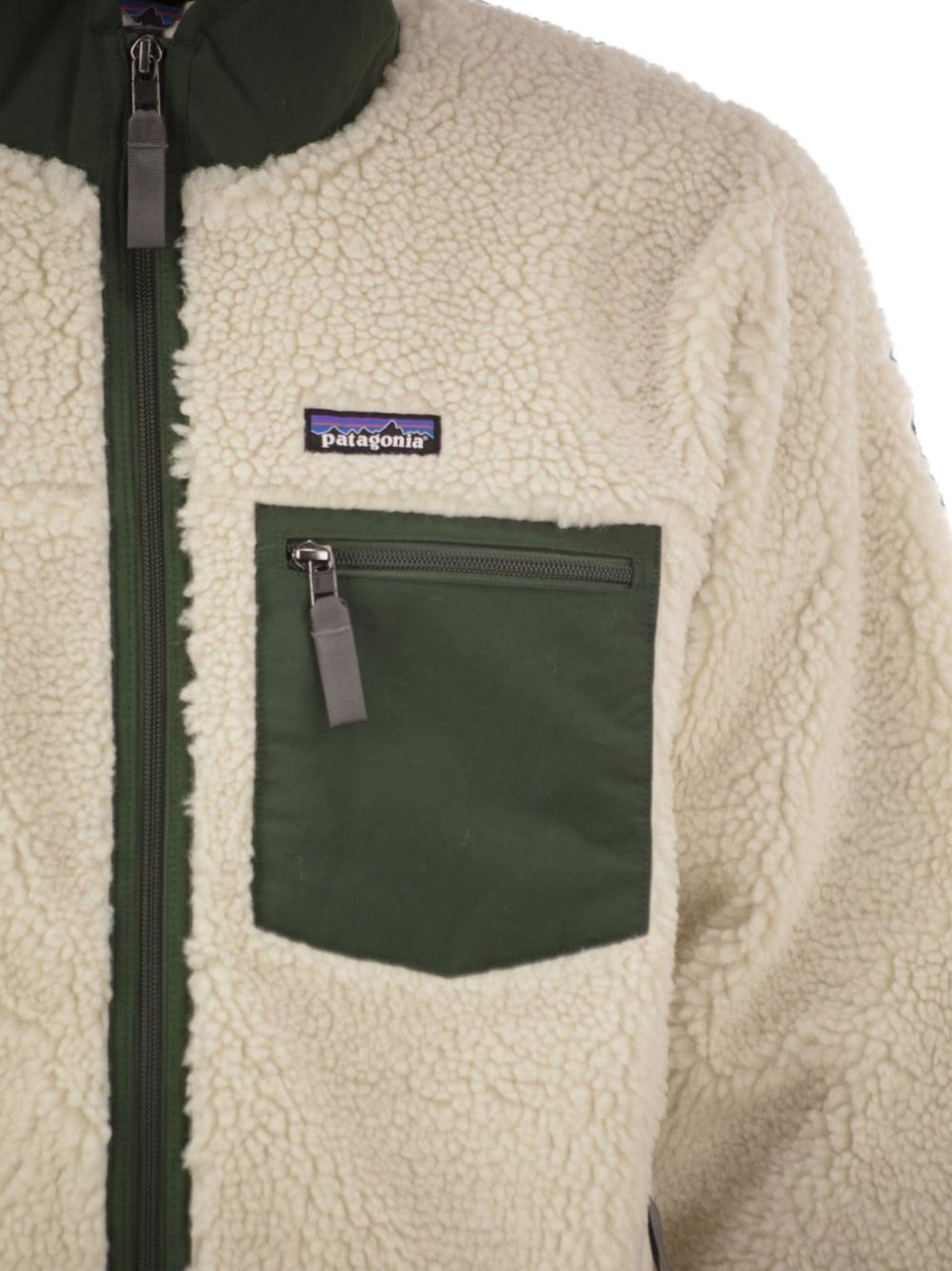 Patagonia Jackets Dark Natural Treeline Green Wit
