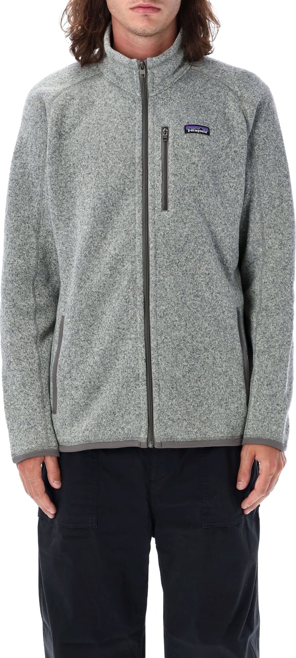 Patagonia Better Sweater Jkt Stonewash Lichtgrijs
