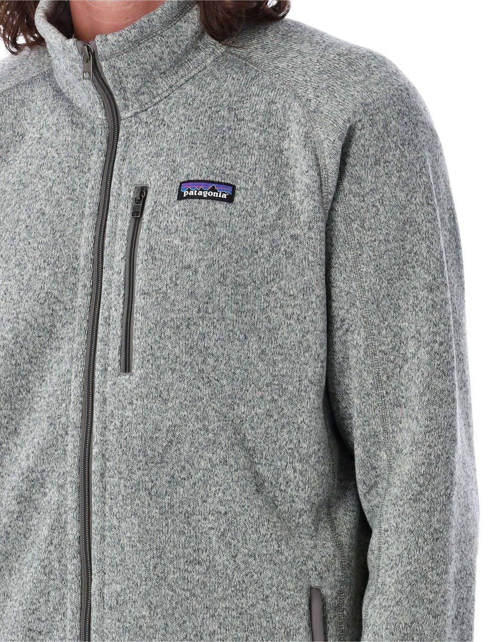 Patagonia Better Sweater Jkt Stonewash Lichtgrijs