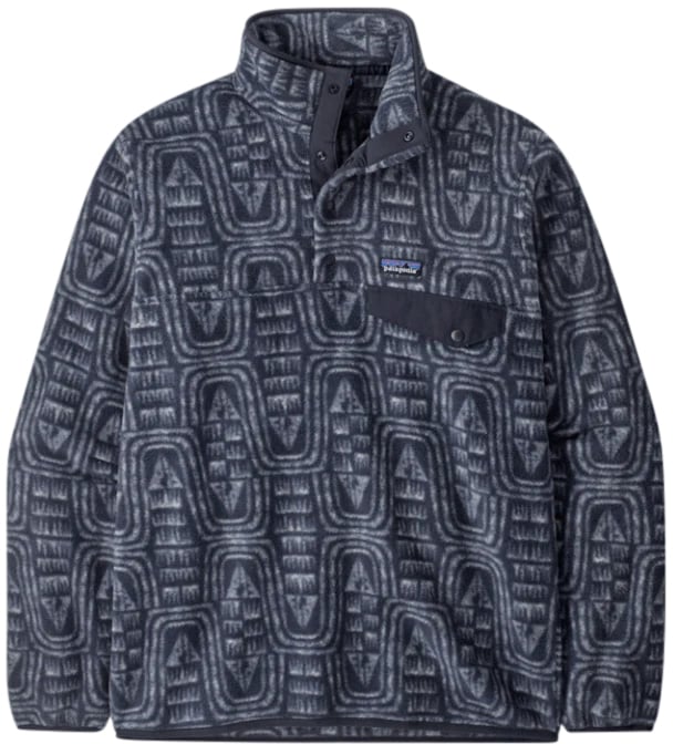 Patagonia LW Synch Snap-T P/O Blauw