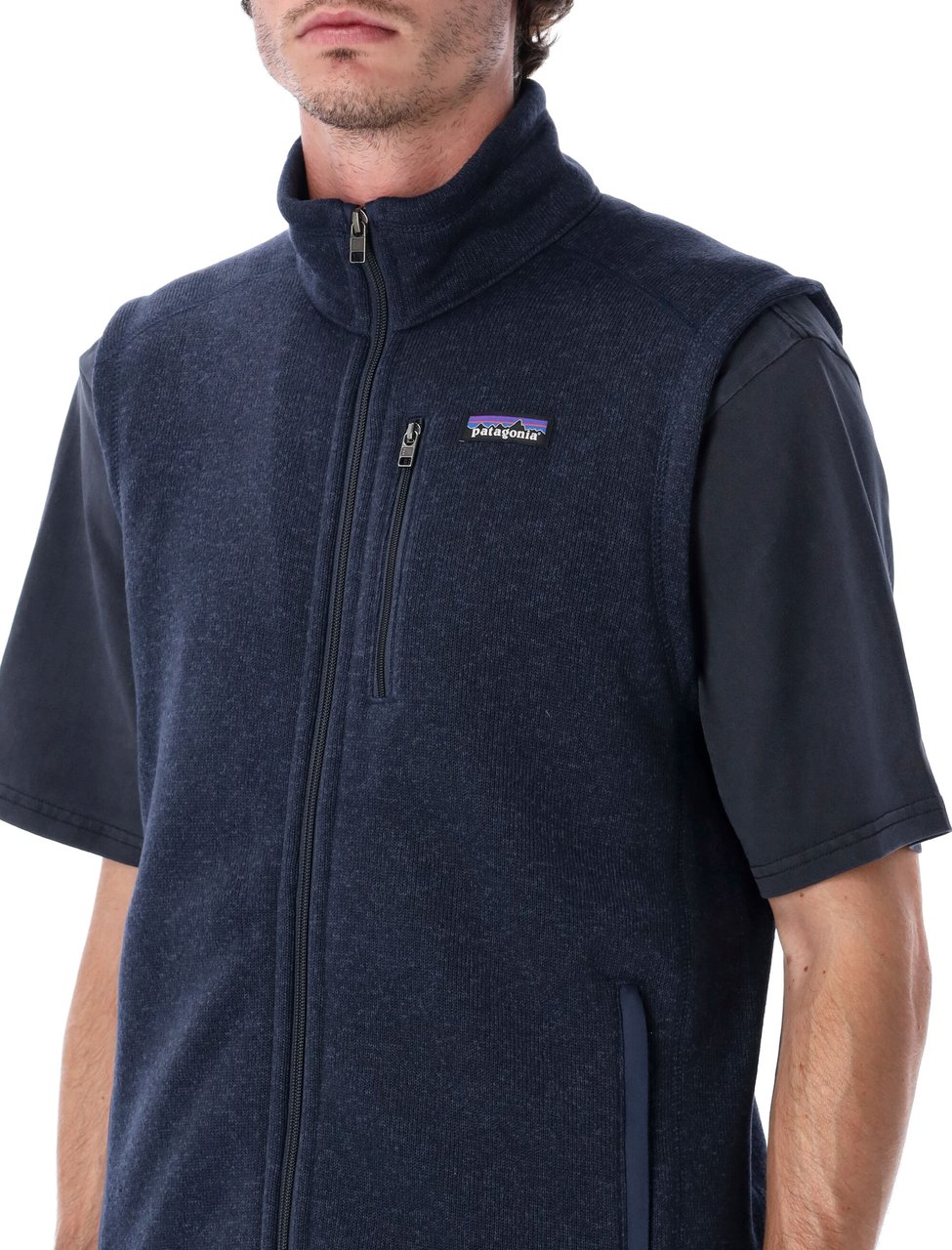Patagonia Better Sweater Vest New Navy Blauw