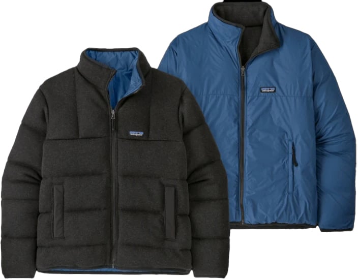 Patagonia Reversible Down Zwart