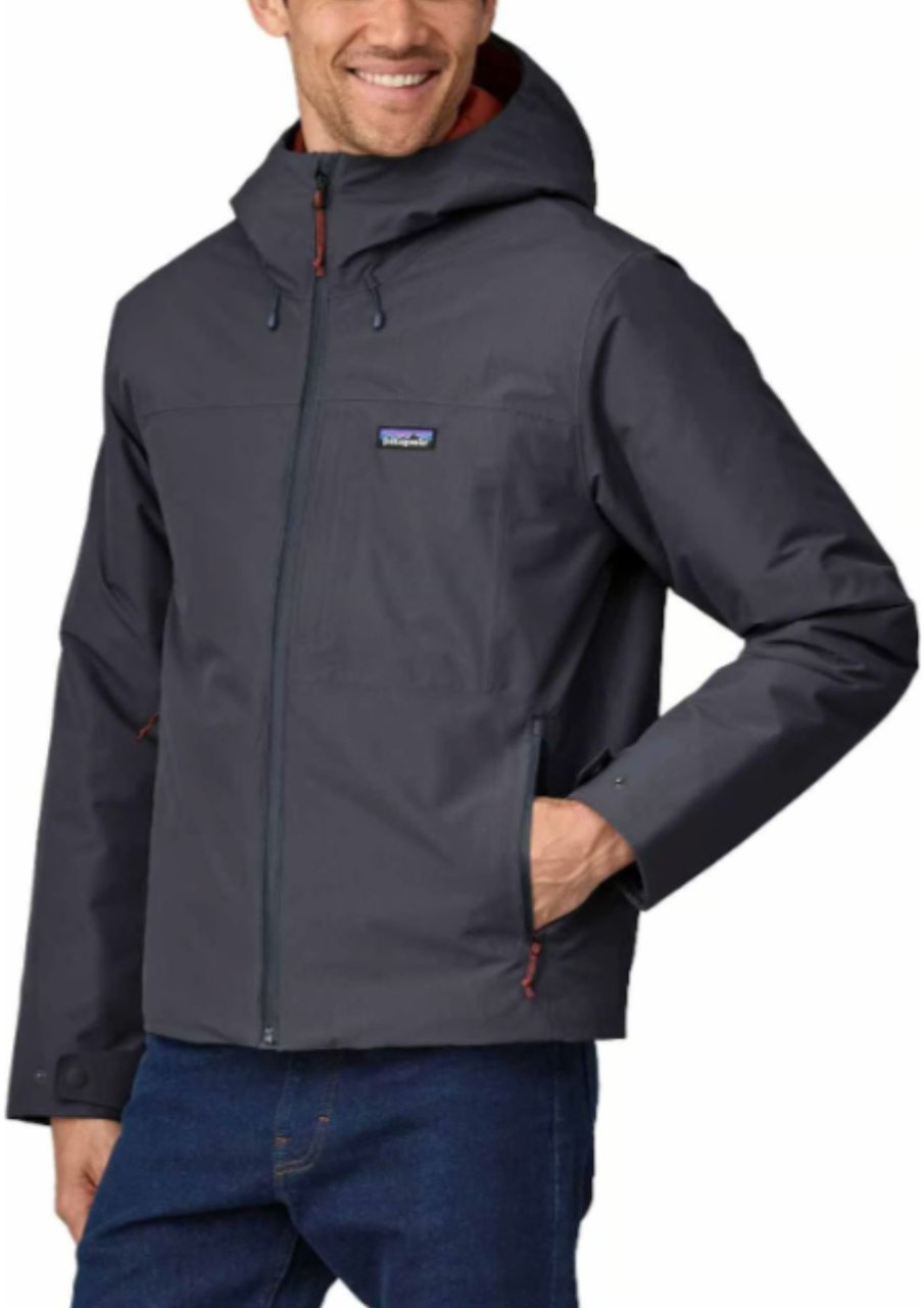 Patagonia Windshadow Waterproof Jacket With Adjustable Features Grijs