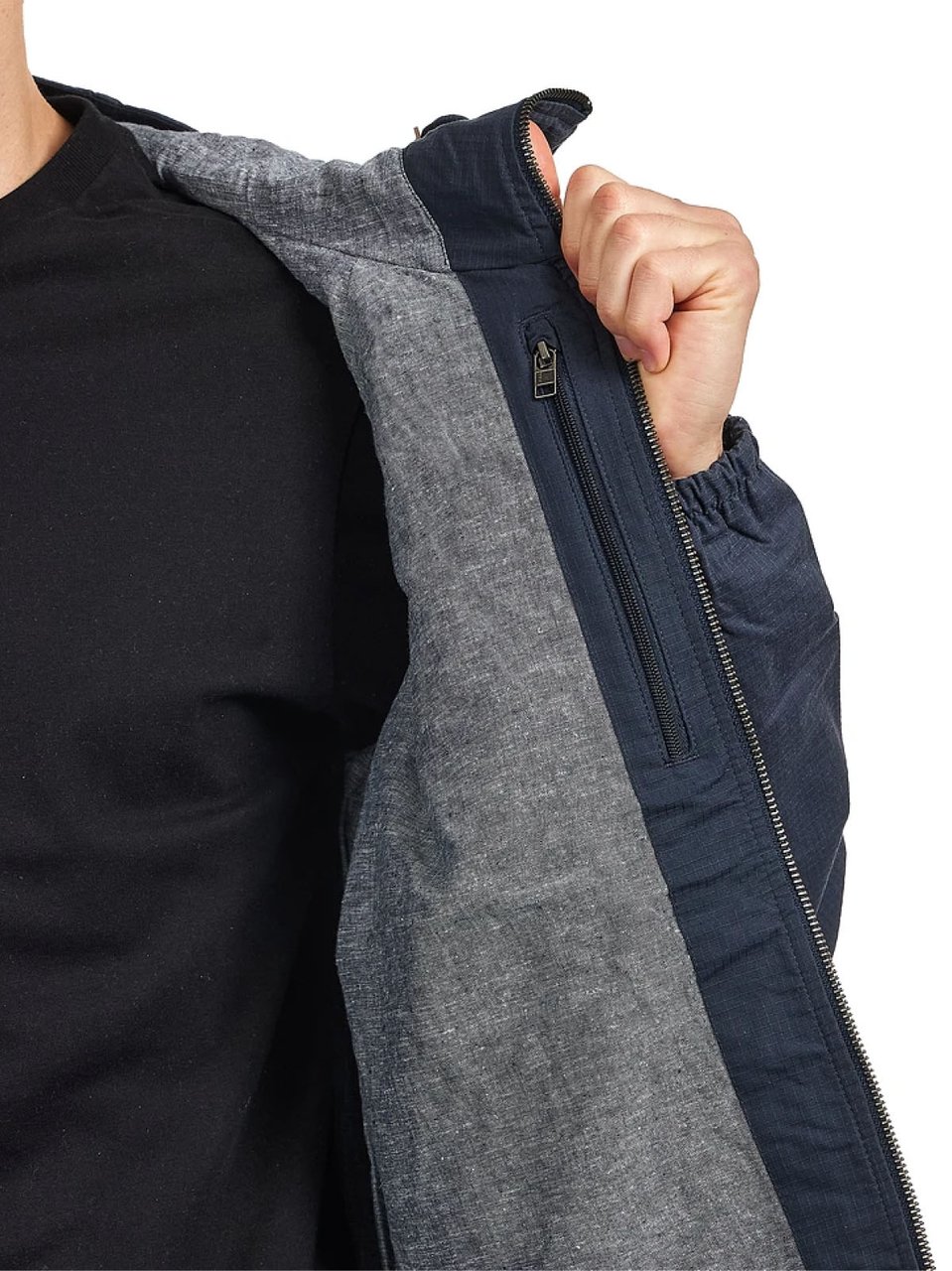 Patagonia Lightweight Ripstop Waxed Cotton Jacket Blauw