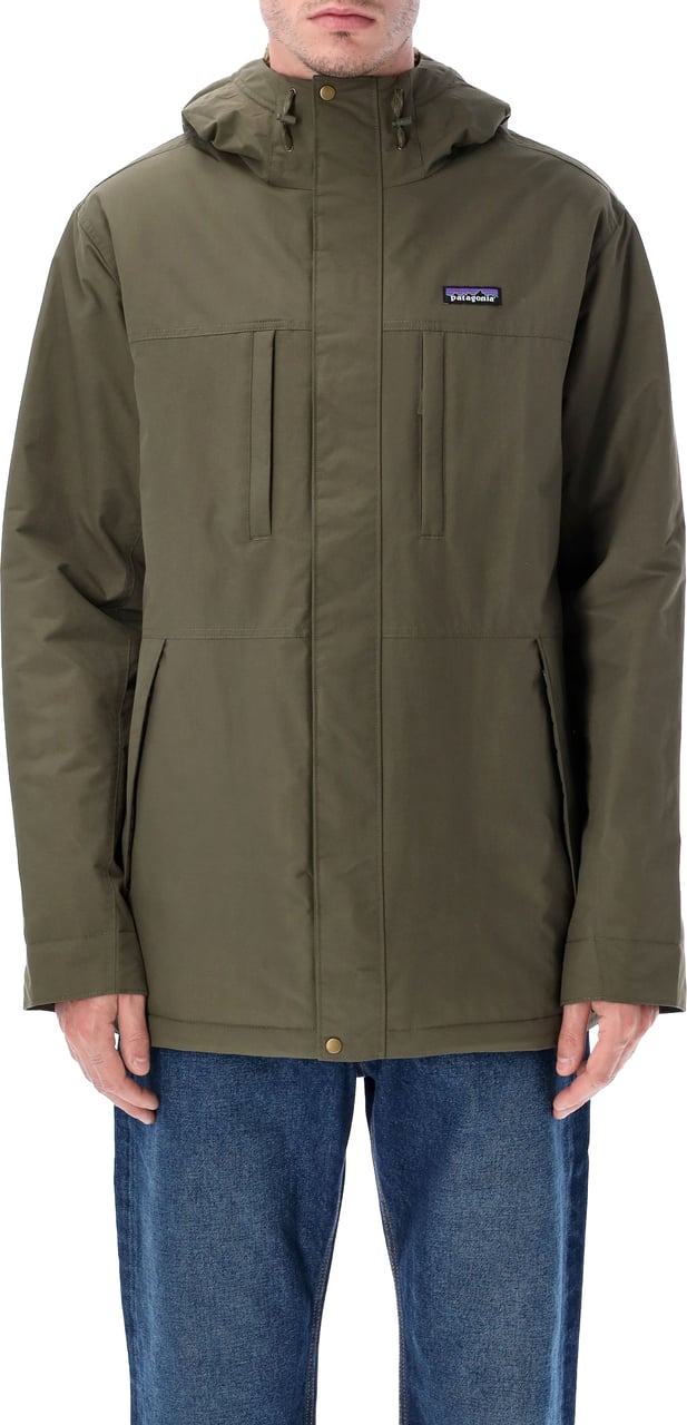 Patagonia Isthmus Parka Basin Green Donkergroen