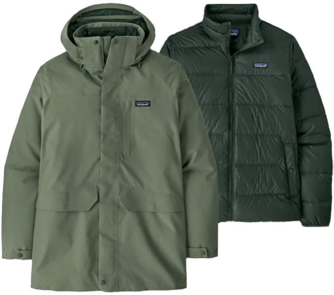 Patagonia Tres 3-in-1 Parka 3 Groen