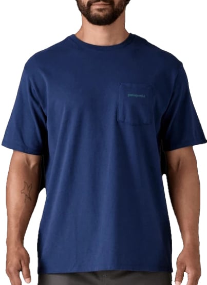 Patagonia Boardshort Logo Blauw
