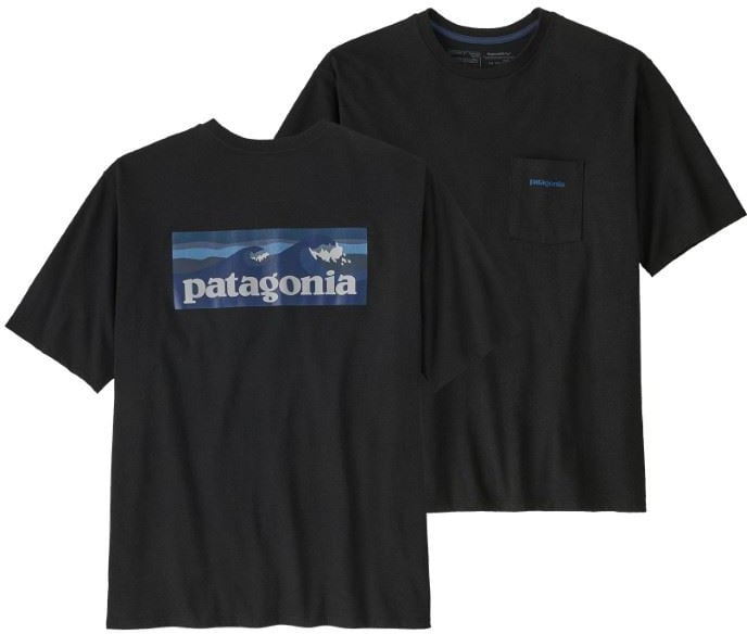 Patagonia Boardshort Logo Zwart