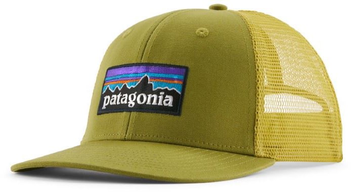 Patagonia P-6 Logo Trucker Pet Groen