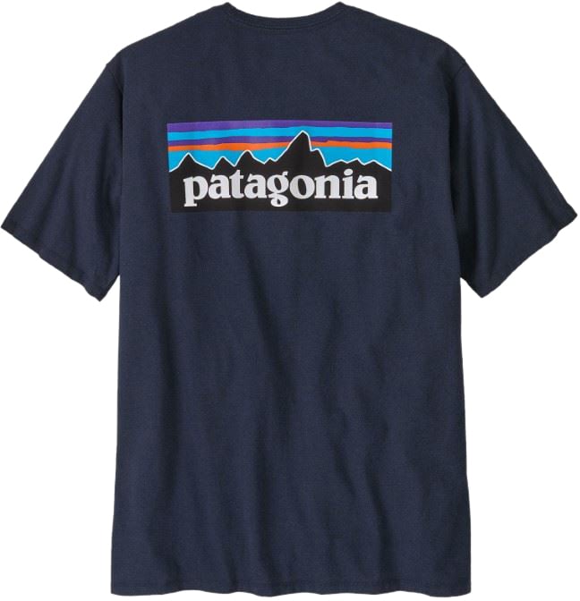 Patagonia P-6 Logo Blauw