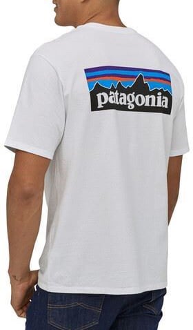 Patagonia P-6 Logo Wit