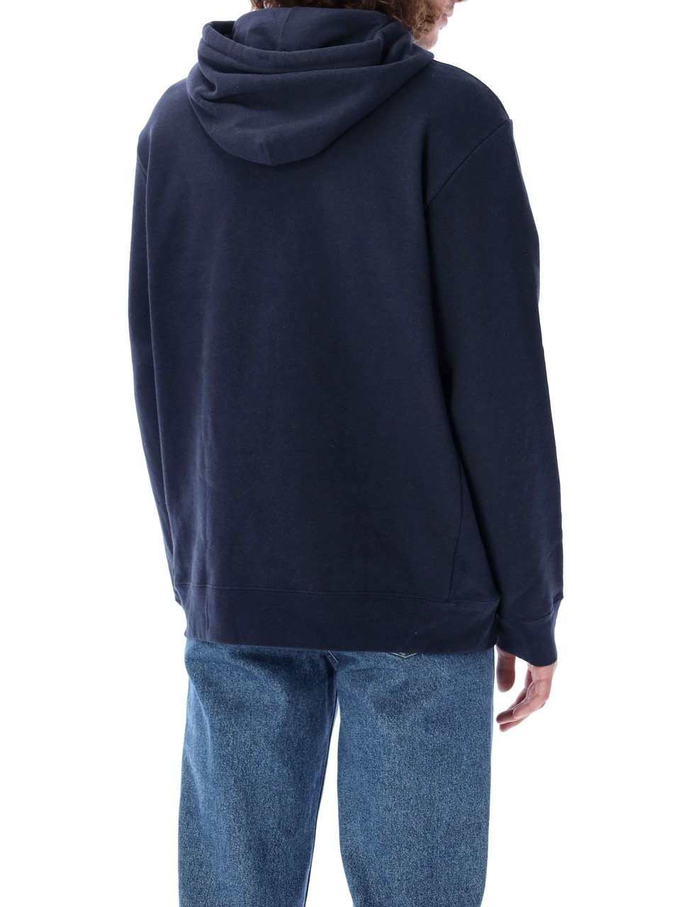 Patagonia P-6 Logo Hoodie Blu Blauw